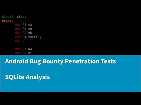 A Complete Guide to Android Bug Bounty Penetration Testing - Working with SQLite