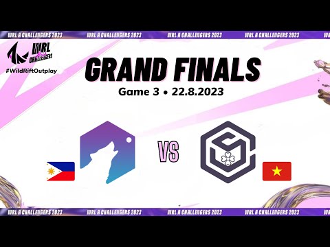 Chasing Dreams vs. Faust Team - Game 3 (Bo5) | Grand Finals | WRL Asia Challenger • August