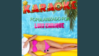 No Me Des La Espalda (Karaoke Version)