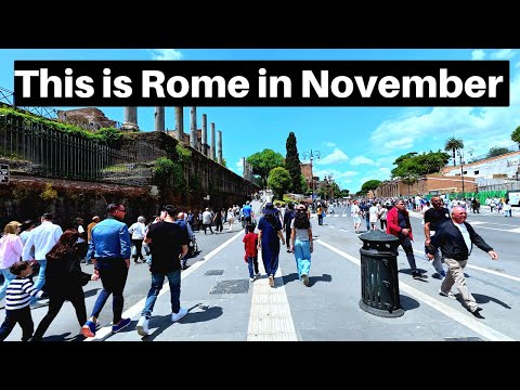 Rome Italy, Ancient Rome Walk Tour | November 2025