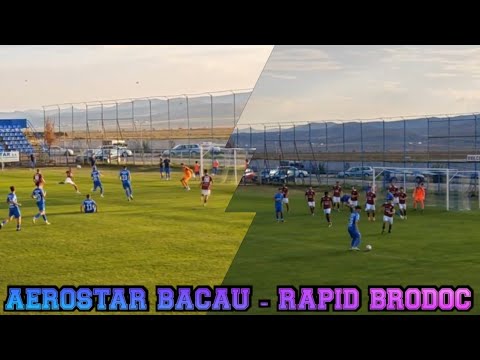 #836 #Fotbal - Liga 3: Aerostar Bacau - Rapid Brodoc 3-1! Brodocul s-a trezit prea tarziu din pumni!