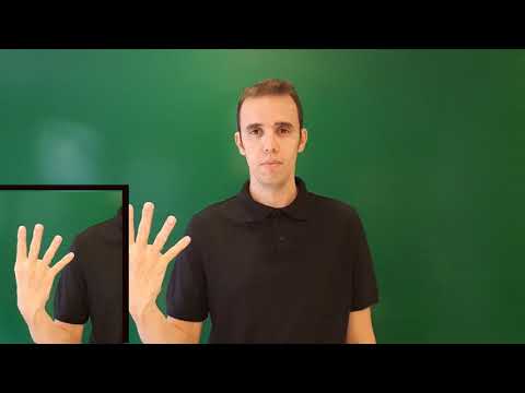 Aula de Libras: Númerção: 60 69