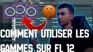 COMMENT UTILISER LES GAMMES SUR FL STUDIO 12 - ASTUCE DÉBUTANTS MÉLODIES TRAP - beatmaking tuto fr