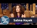 Salma Hayek Takes In Orphaned Dogs off the Street