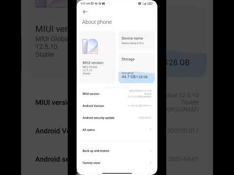 How to reset network settings Redmi Note 8 Pro