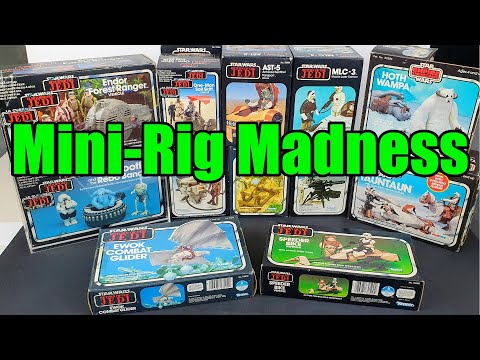 Vintage Star Wars - Mini Rigs + Small Playsets - Unboxed - Cleaned + Reviewed!