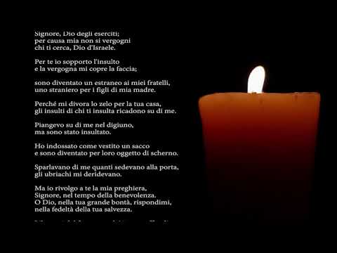 Pregare con i Salmi. Salmo 69 - Invocazione di aiuto.