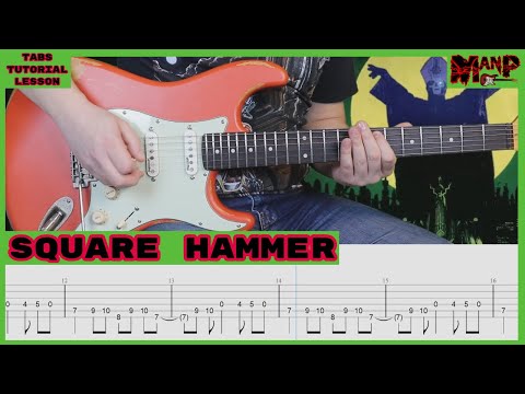 Square Hammer || Ghost Cover || Guitar Tab || Tutorial || Lesson