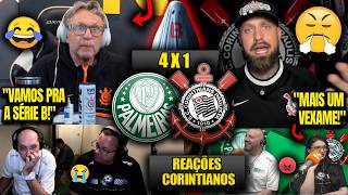 REAÇÕES dos CORINTIANOS - PALMEIRAS 4x1 CORINTHIANS - 8 DERROTAS SEGUIDAS - BRASILEIRÃO 2026