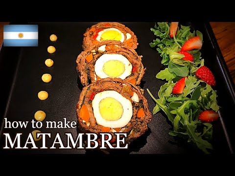 Stuffed Rolled Steak - MATAMBRE recipe - How to Make Argentinian Stuffed Flank Steaks