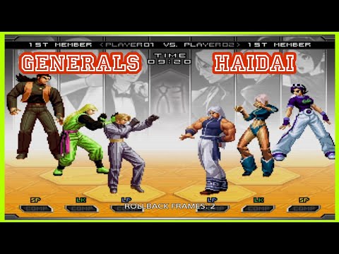 【KOF2002UM】Tw_Generals VS Haidai-海带 |  Ft 10