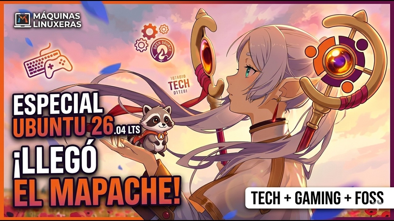 ☕ Café y Linux: ¡Llegó Ubuntu 26.04 LTS "El Mapache"! 🦝 | Máquinas Linuxeras