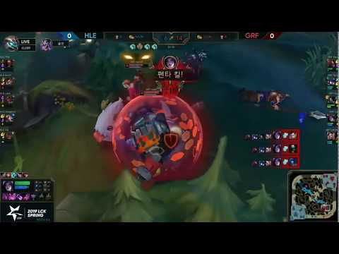 GRF Viper Kai'sa with the pentakill vs HLE LCK Spring 2019 | By Global Esports