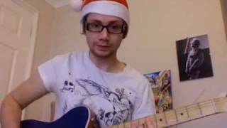 Jingle Bells Brian Setzer Orchestra guitar lesson