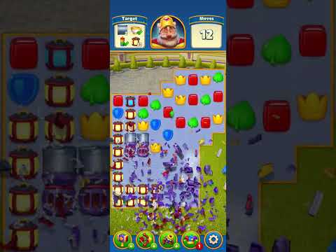 Statisfying Destroy Royal Match Level 1874 #games #royalmatch #music #short #statisfying #destroy