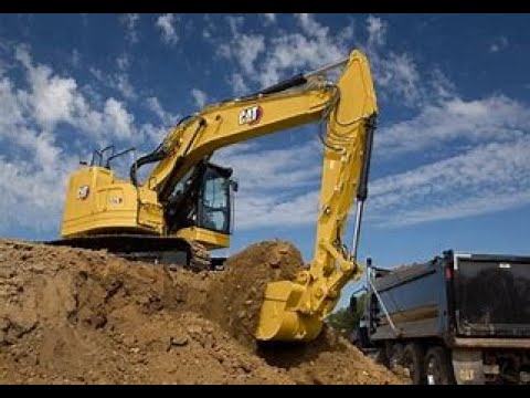 How to check fluid levels in Cat 325 next gen excavator