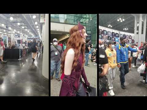 Walking Through New York Comic Con 2021