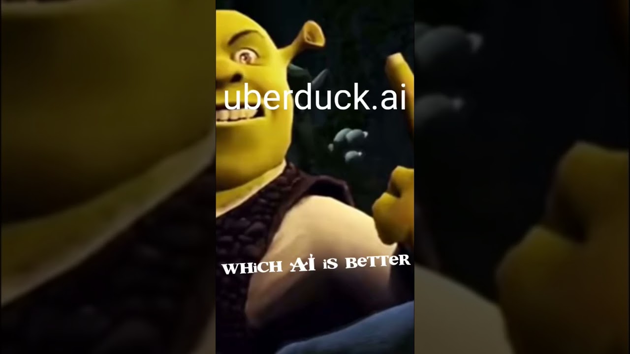 Which AI voice is better? #fakeyou #uberduckai #shrek