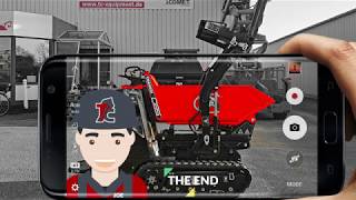 Cormidi C85 E Lithium Raupendumper minidumper Dumper
