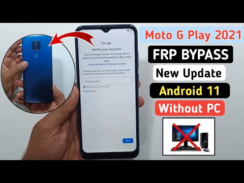Motorola/Moto G Play 2021 (XT2093) Android 11 FRP/Google Lock Bypass || NEW 2025 || WITHOUT PC