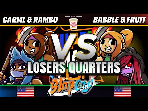 Slap City TOP 8: CarmL! & Rambo vs. Babble & Fruit - SSC2019 Doubles Losers Quarters