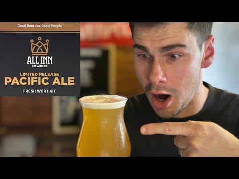 EASY Home Brewing | Pacific Ale Fresh Wort Kit | All Inn Brewing Co