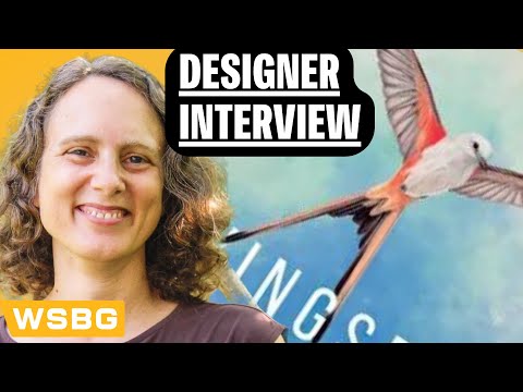 GIVEAWAY - Elizabeth Hargrave Interview | Wingspan Designer | WSBG Designer Series