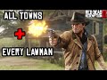 Can Arthur Kill EVERY Lawmen In All Towns In Red Dead Redemption 2