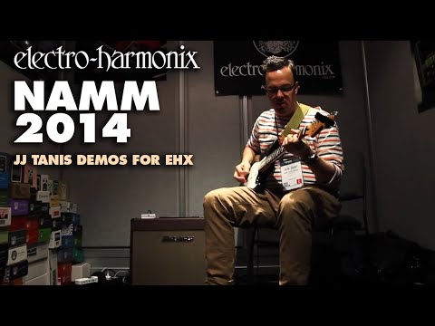 JJ Tanis at NAMM 2014 for Electro-Harmonix