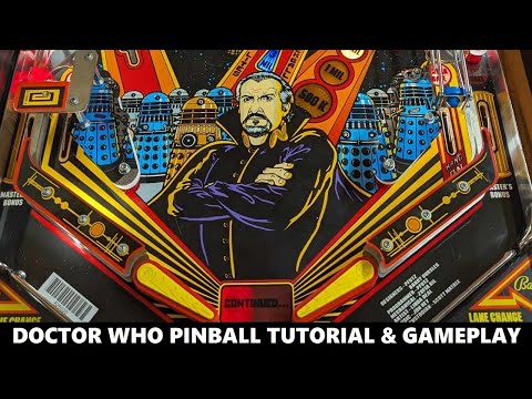 Doctor Who Flipper-Tutorial & Gameplay (Bally Williams 1992)
