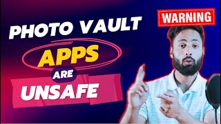 Vault Apps EXPOSED | Your Photos Are Not Safe 😥