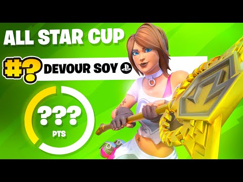 HOW A CONSOLE PLAYER QUALIFIED FOR SOLO FNCS ALL-STARS (PS5 All-Star Tournament Highlights)