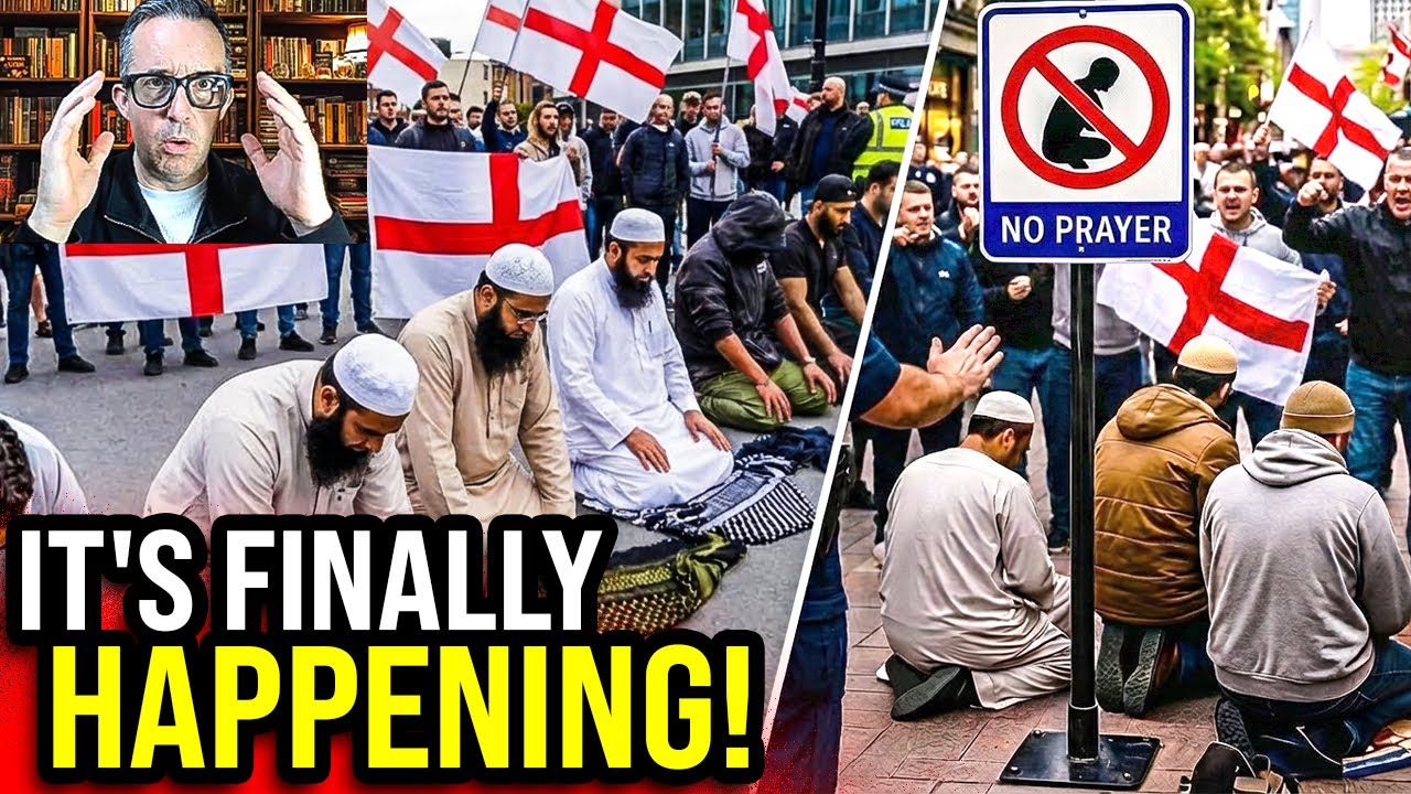 English Patriots RE-TAKE Manchester as police Protects Muslims Asylums!!