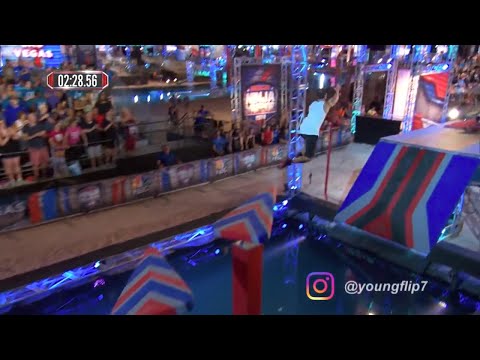 Flip Rodriguez's First Run at the National Finals - American Ninja Warrior 2019