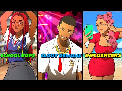 Types of school groups in Africa pt2 (animated)