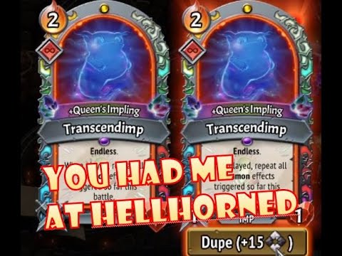 Monster Train Cov 25 Divinity Purple/RedX - All you need is HELLHORNED BABY!!!