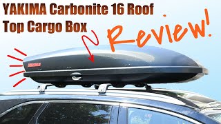 Yakima SkyBox 16 Carbonite Cargo Roof Box Review