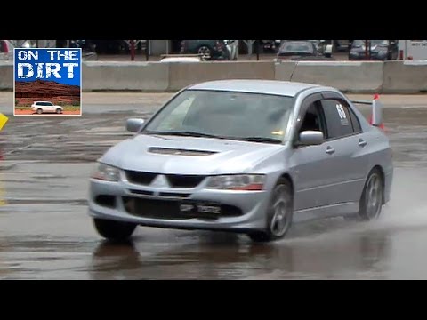 Mitsubishi Evo VIII - Skidpan Action I