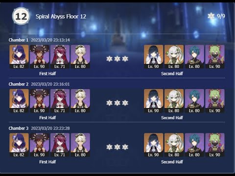 3.5 Spiral Abyss Floor 12: 200% Crit DMG Xinyan