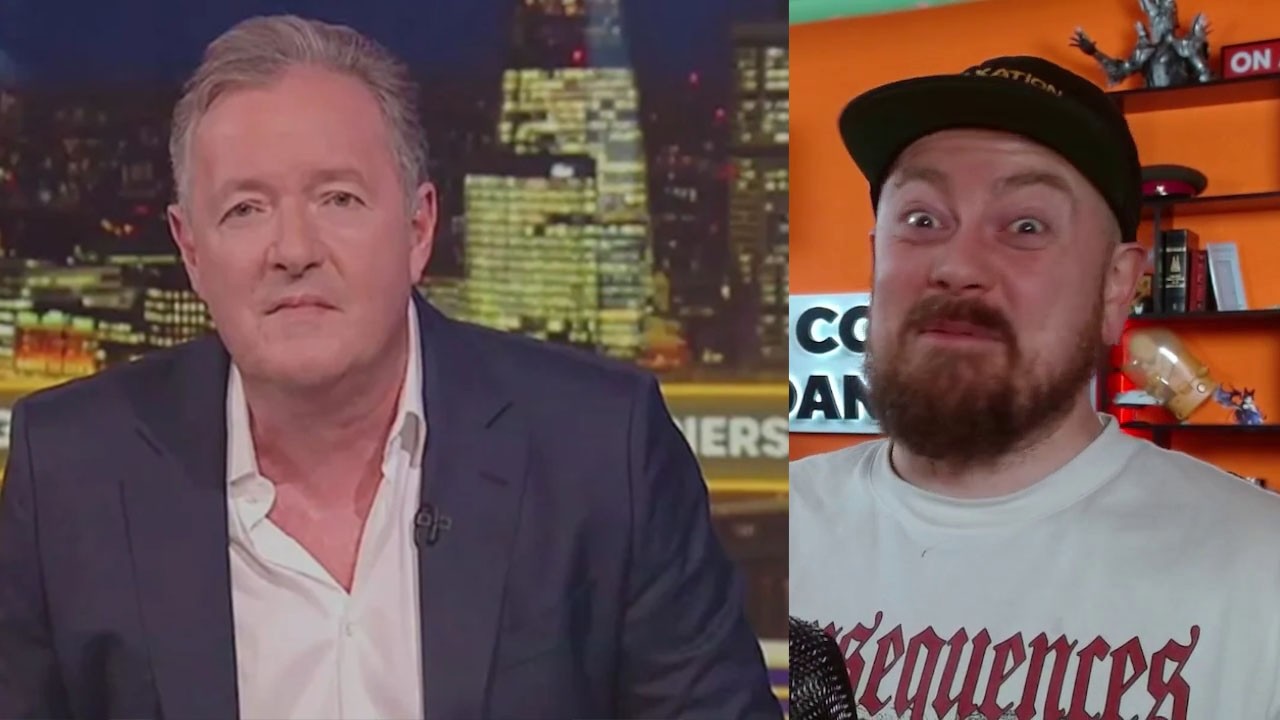 Piers Morgan Storms Off His Own Show After Getting Mogged