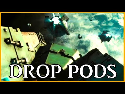 DROP PODS - Death From Above - #Shorts | Warhammer 40k Lore