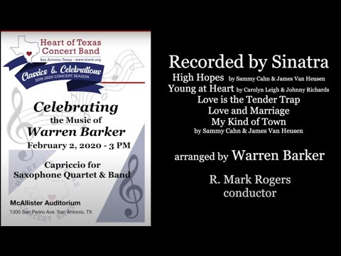 "Recorded by Sinatra" arranged by Warren Barker