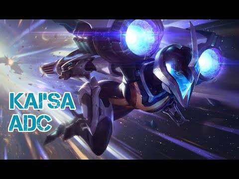 Bullet Angel Kai'Sa ADC-League of Legends Full Gameplay