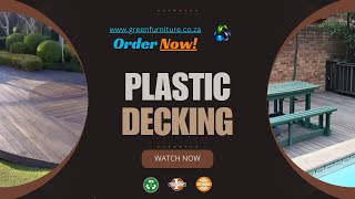 ♻️ Sustainable, Stylish, and Strong! ♻️ Recycled Plastic Decking for Any Space! | GreenFurniture