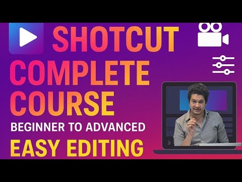 Shotcut Video Editor Full Tutorial for Beginners 2025 | Free Video Editing Software Guide