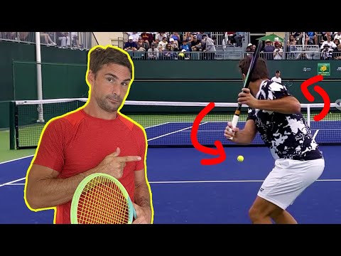 If you don’t prepare early on a ONE HANDED BACKHAND… Your doomed 🥹