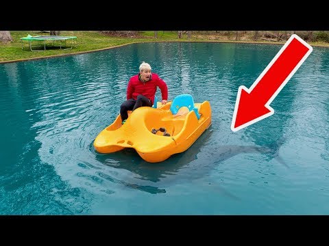 RIVER MONSTER IN POND!! (CAUGHT ON CAMERA)
