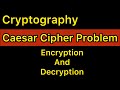 Caesar Cipher Problem | Encryption And Decryption | Tamil