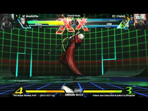 The Break #181   UMvC3 GF   BT MarlinPie VS FC ChrisG
