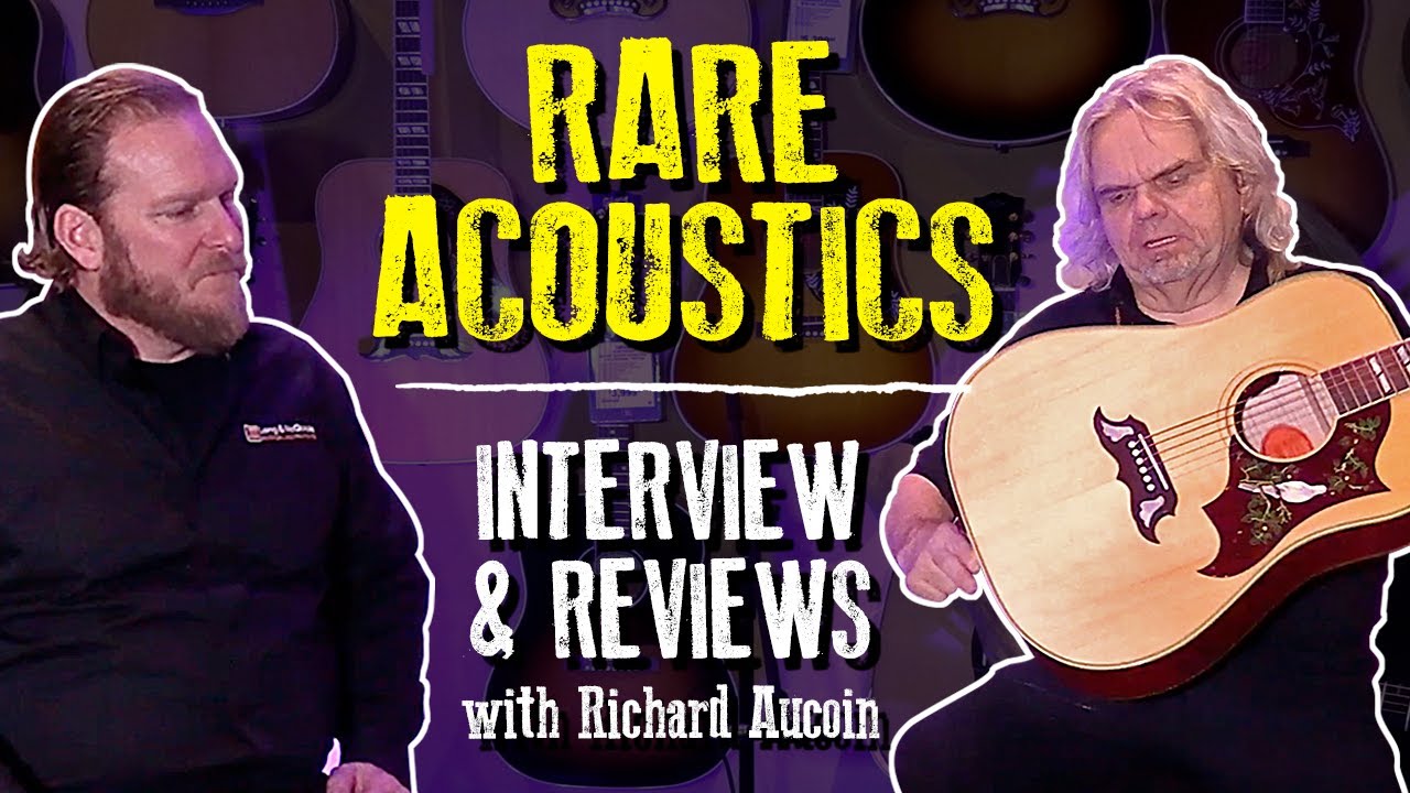 opens link to Rare and High-End Acoustic Guitars with Richard Aucoin